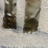 Birch forest painting Masako Villard