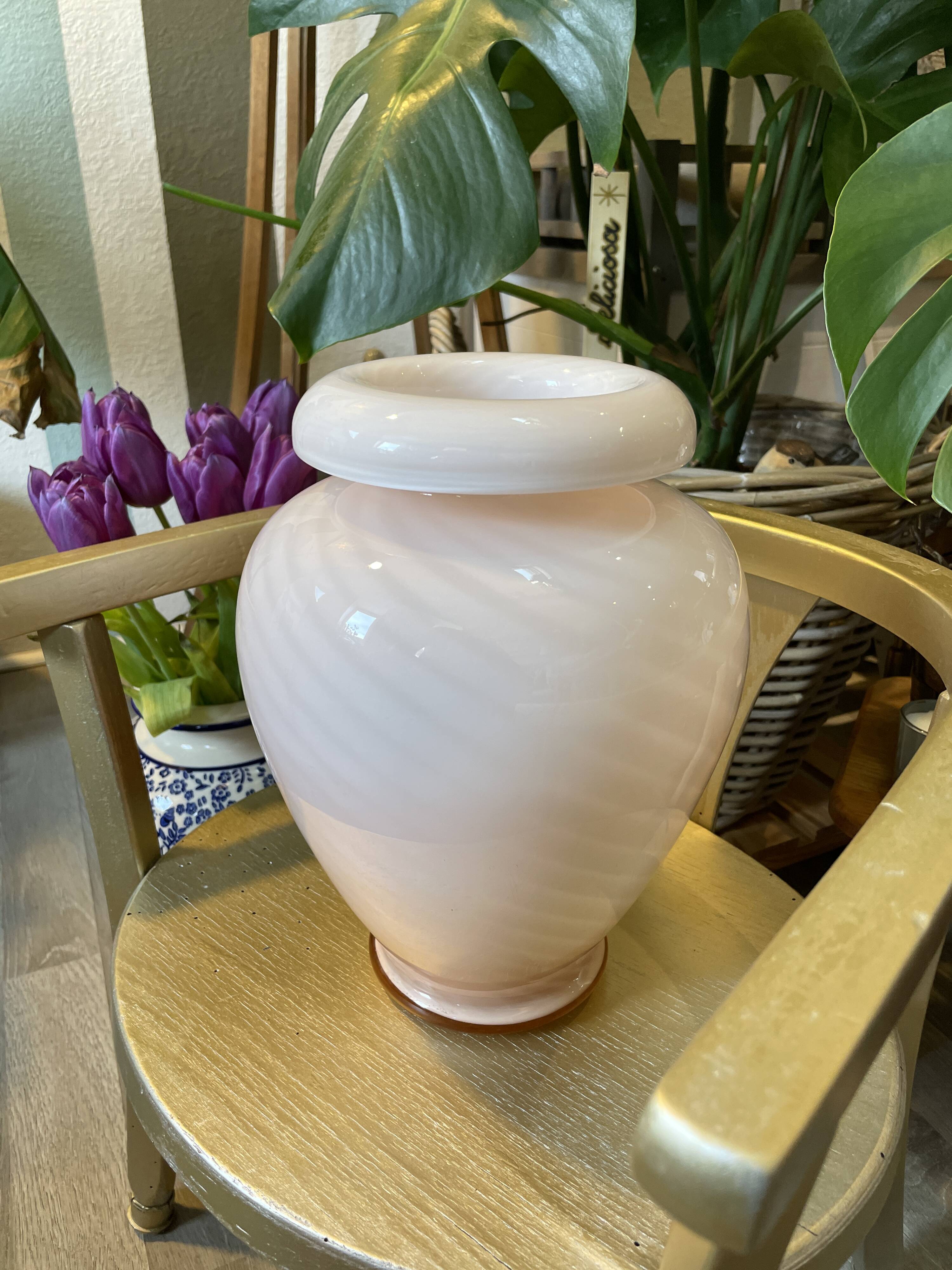Pink vase