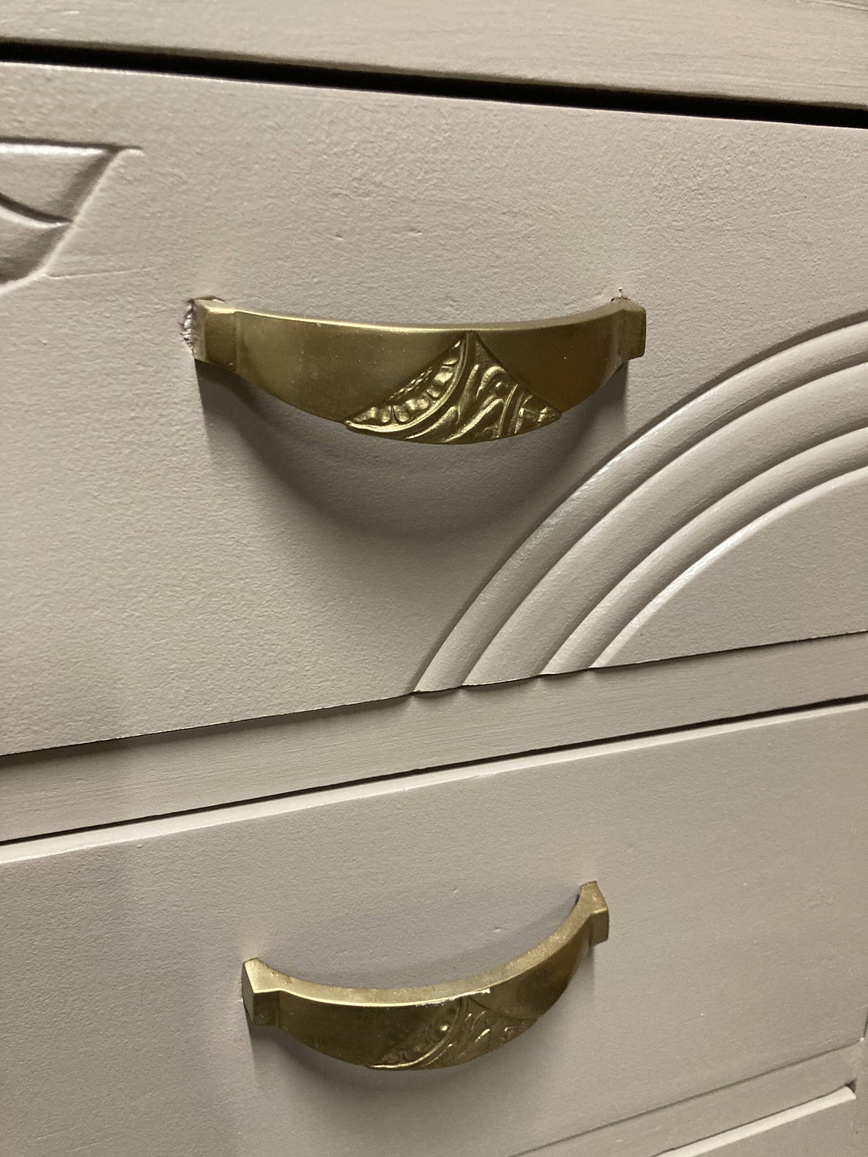 Vintage art deco chest of drawers