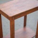 Vintage table, wooden table, art deco console, side table, end table