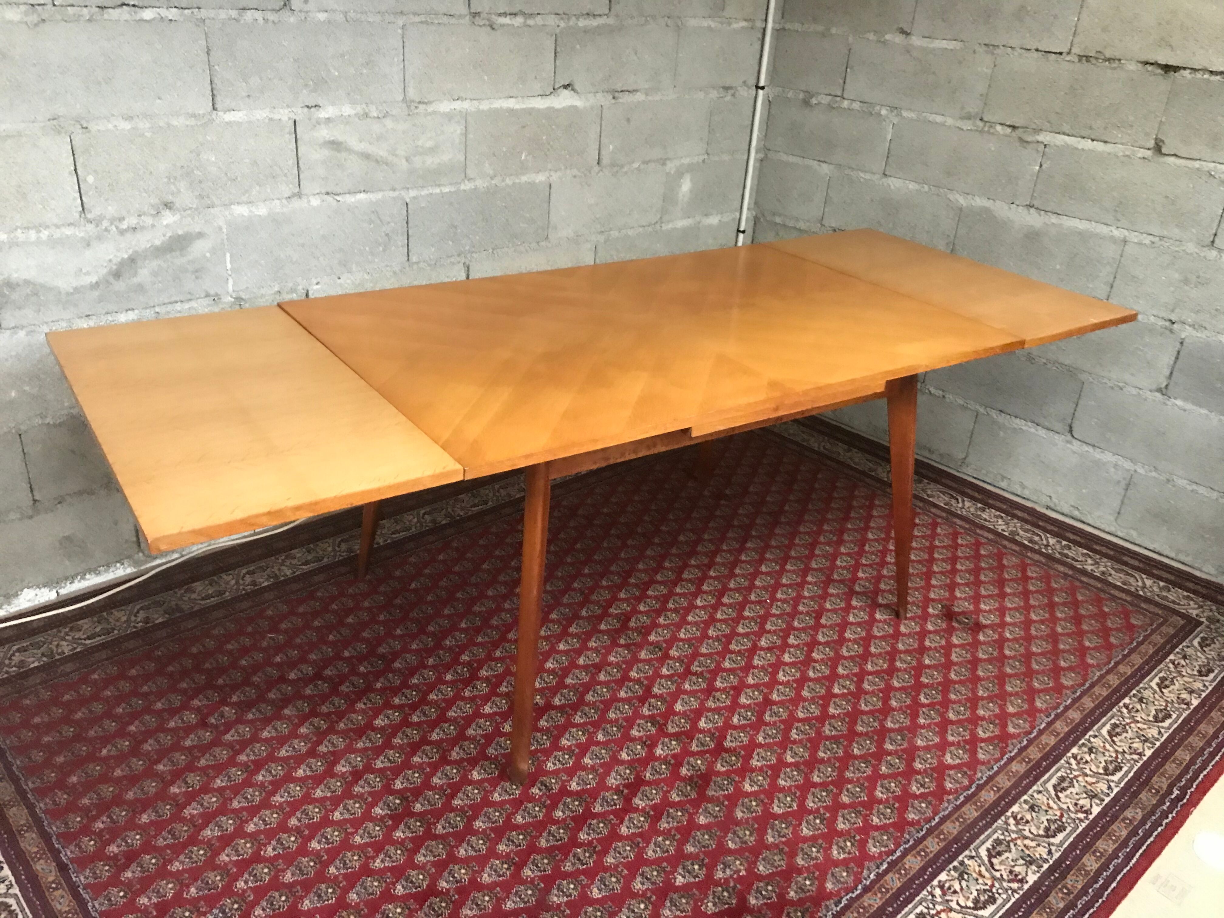 Table legs vintage compass year 50