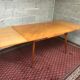Table pieds compas vintage année 50