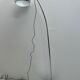Lampadaire  métal chromé