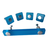 Turquoise resin door handle and knobs for furniture