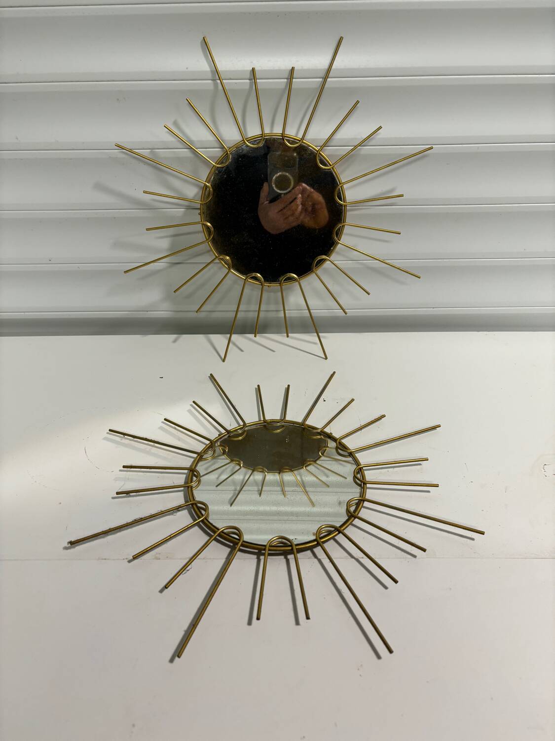 Miroir soleil vintage