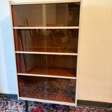 SAM vintage bookcase renovated sesame