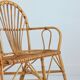 1960s vintage rattan canapé / bench