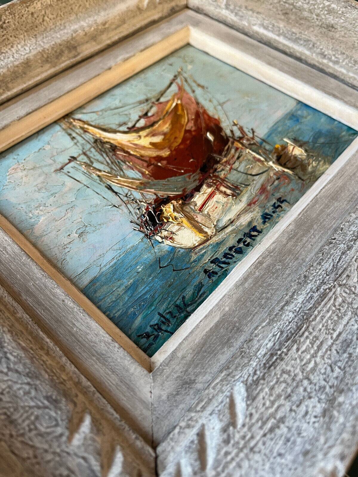 Table HSP Victor Bruzal 1955 fishing sailboat Marine