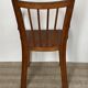 Curved wooden child's armchair - early 20th century