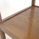 Light wood service and removable top from the 60s and 70s.