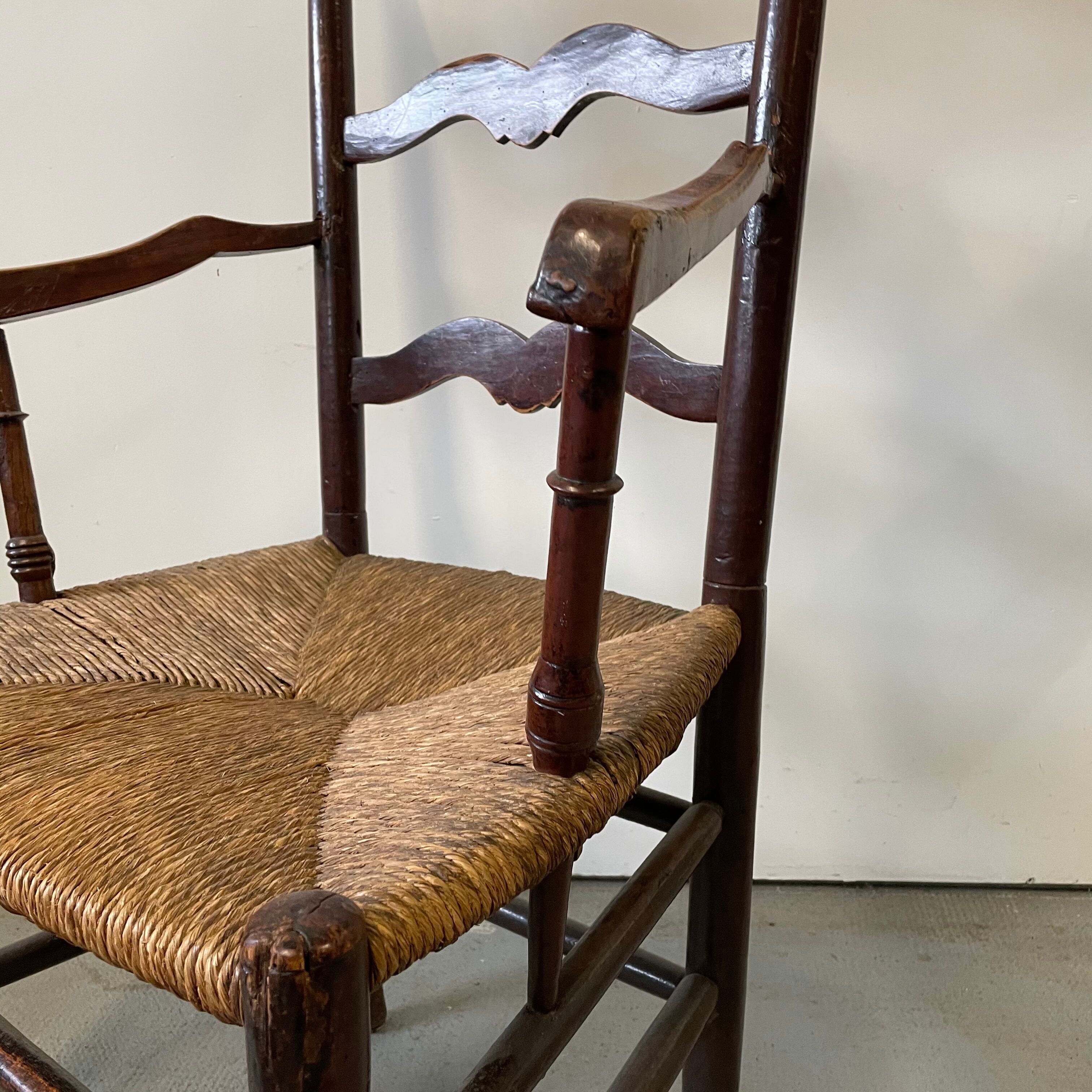 19th-century mulched Provençal armchair