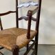 Fauteuil provençal paillé XIXeme