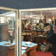 Rare store furniture triptych mirror of the 40s iron 140x160cm