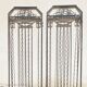 Pair of Art Deco wrought iron doors, circa 1925
