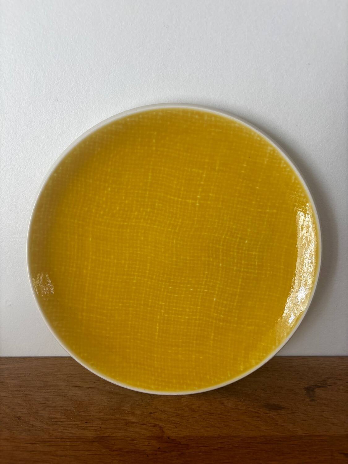 Vintage lot of 4 dessert plates Salins Deauville