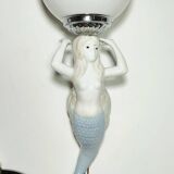 Juego de baño de porcelana. España, 1980s.