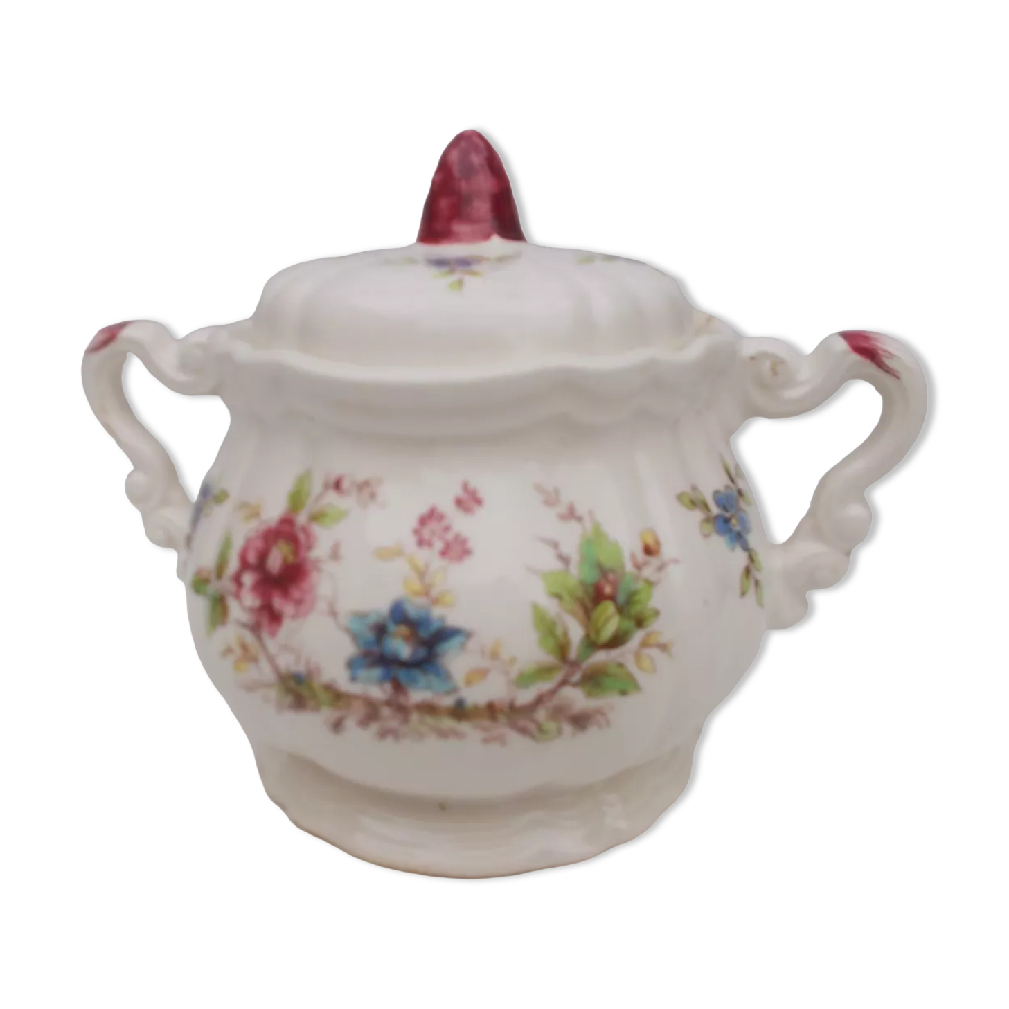 Sugar bowl Sarreguemines