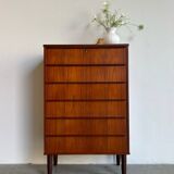 Vintage Danish chest of drawers teak