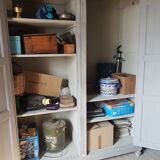 2-door wooden cabinet