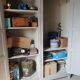 2-door wooden cabinet