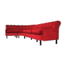Canapé rouge, années 1970