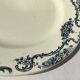 9 flat plates Terre de Fer Salins marine décor Yvonne