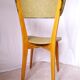 Wood and vinyl chair from the 50s/60s