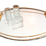 Plateau miroir vintage