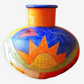 Vase céramique années 70