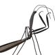 Sculpture of a religious mantis in wrought iron, 50s