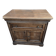 Rotating TV unit in solid oak