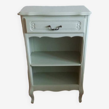 Small pastel green bibus with drawer.