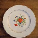 Assiettes plates Digoin Sarreguemines