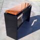 Console Paul Michel loupe d'orme