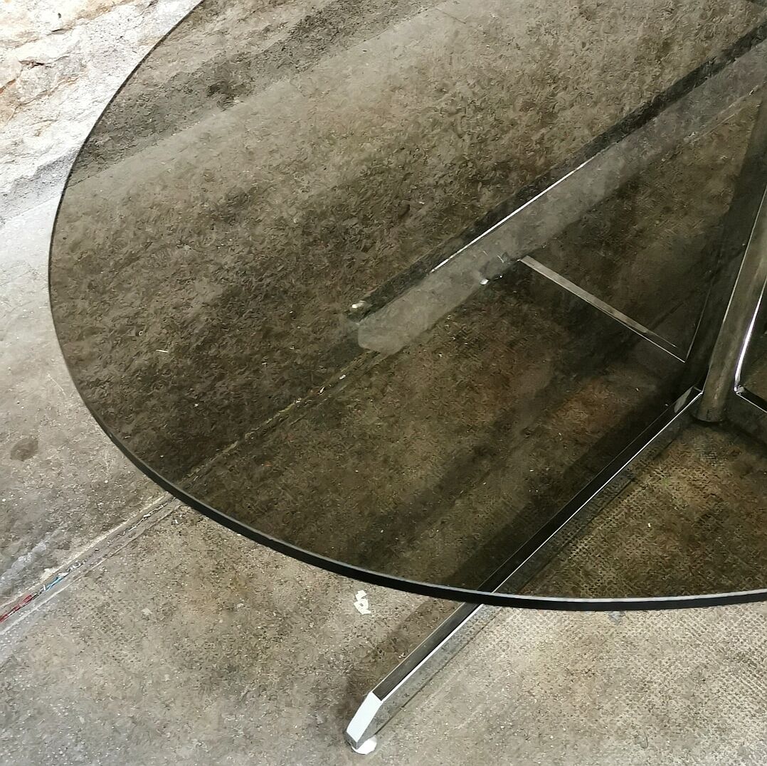 Oval dining table, Roche Bobois, 1970