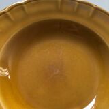 6 assiettes creuses ADP Luxceram ocre jaune Vintage
