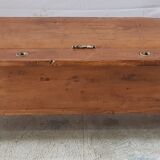 Chest, bench in teak