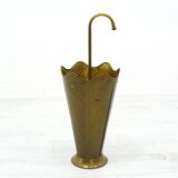 Porte-parapluie vintage en métal, années 1970