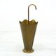 Vintage umbrella stand in metal, 1970s