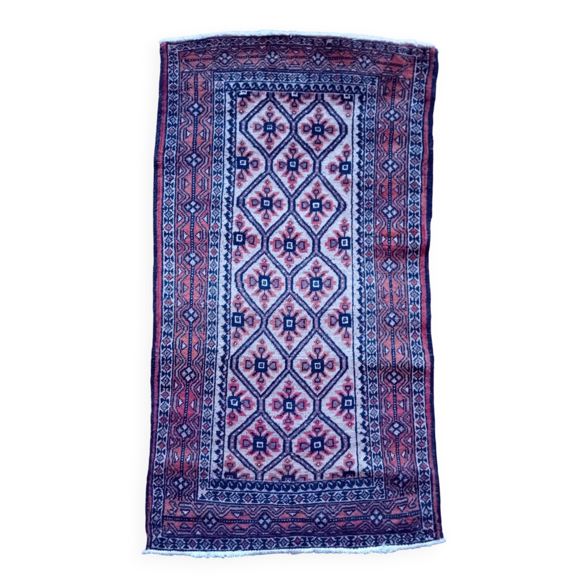 Handmade Persian Beluch Rug 144x77cm