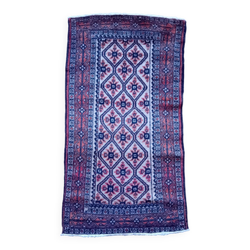 Handmade Persian Beluch Rug 144x77cm
