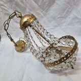 Balloon chandelier with tassels