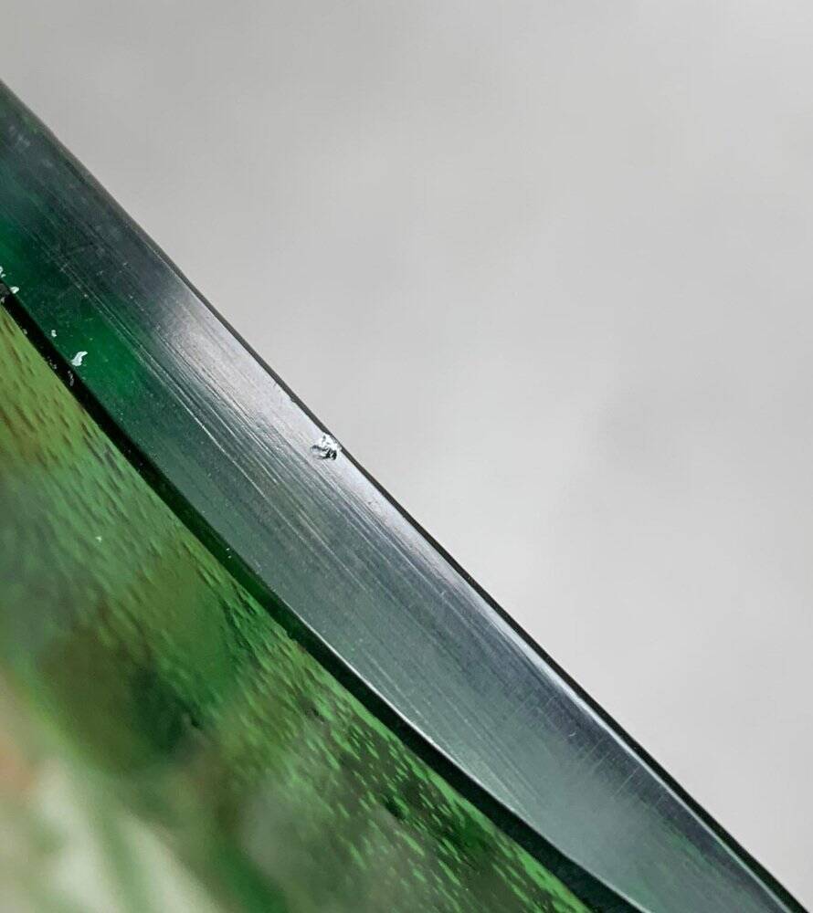 Vintage Finnish glass vase by Kaj Blomqvist for Kumela