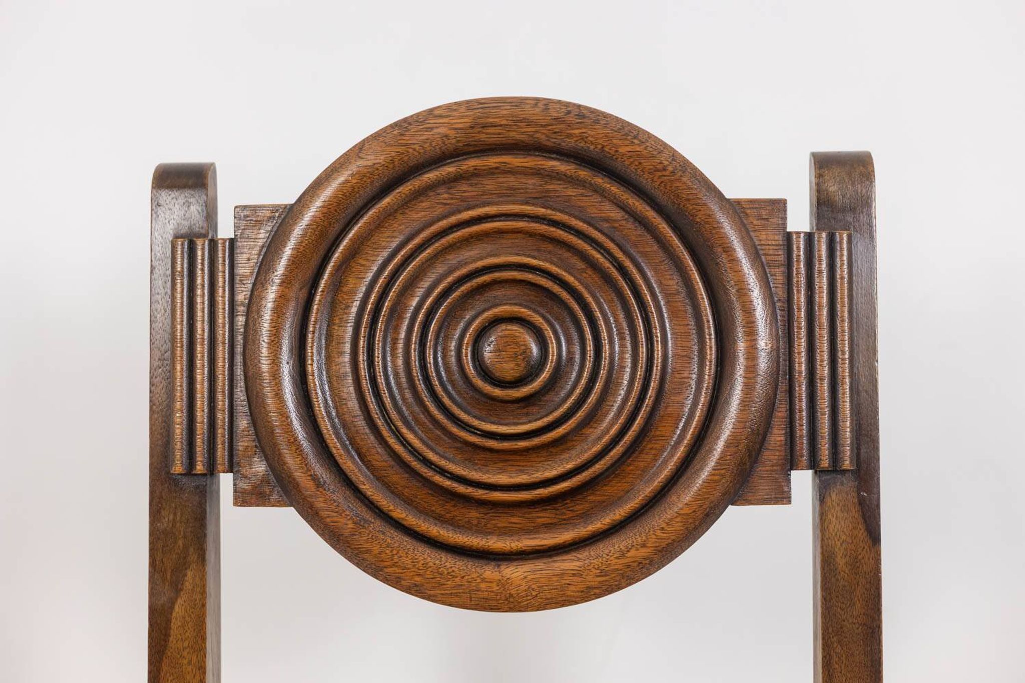 Étienne Kohlmann. Set of 6 Modernist style chairs. 1960s.