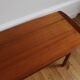 Table basse scandinave vintage teck, 1960