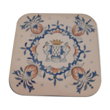Hand-painted flat underside. "Da Viken." Signed.