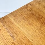Large Square Solid Oak Coffee Table
