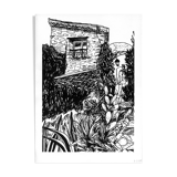 Sérigraphie "Villa Fontaine #2"