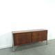 Enfilade en palissandre plus fin avec chromen poten, vintage kast