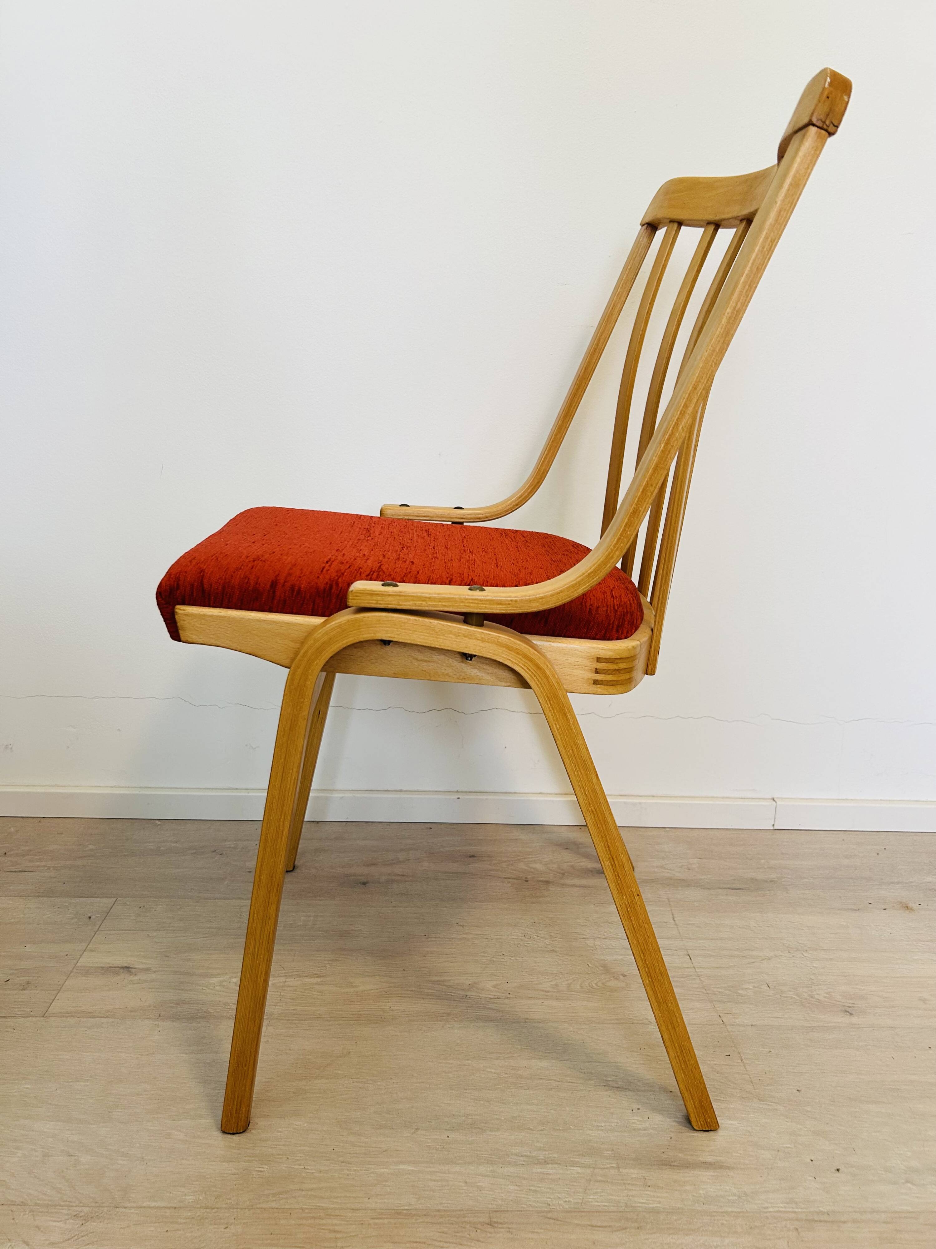 Vintage Chair by Ludvík Volak for TON from Czekoslovakia 1960’s